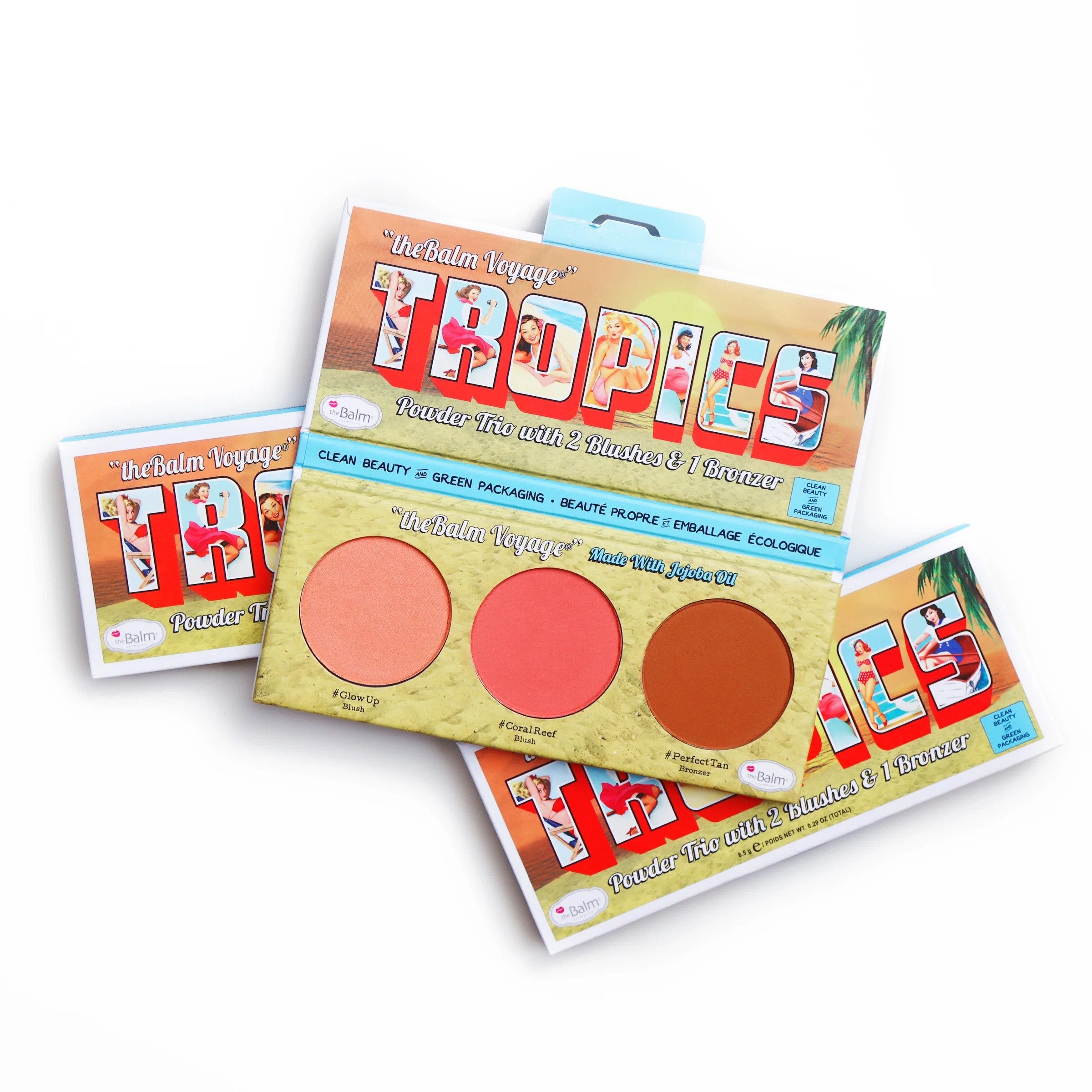 The Balm Tropics Trio Palette The Balm Tropics Trio Palette