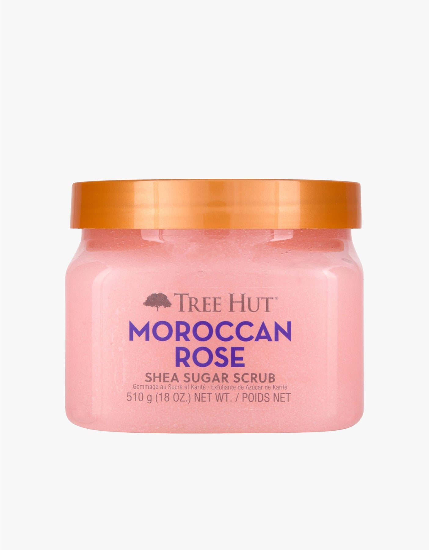 Tree Hut Shea Sugar Scrub Moroccan Rose 510G Tree Hut Shea Sugar Scrub Moroccan Rose 510G