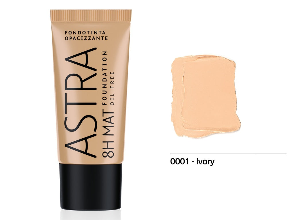 Astra Mat Foundation 8H Oil Free Ivory