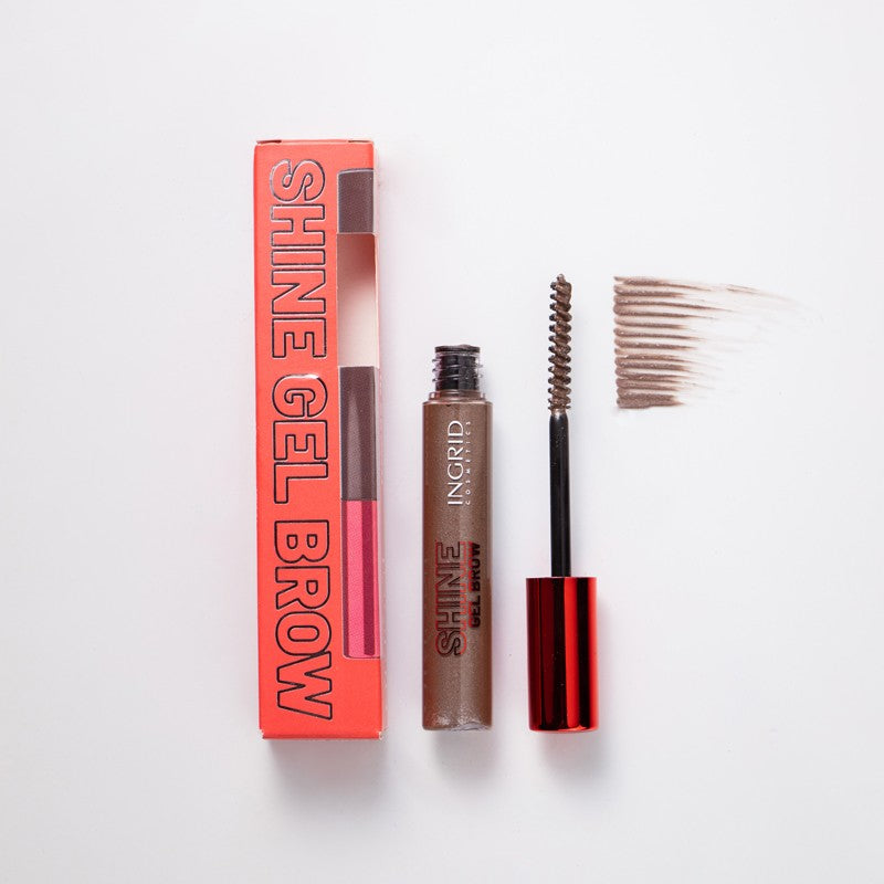 Ingrid Shine Brow Gel - Dark Brown Ingrid Shine Brow Gel - Dark Brown