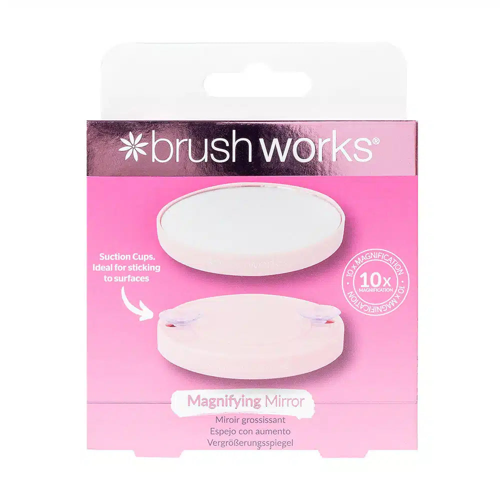 Brushworks Magnifying Mirror 10X Magnification Brushworks Magnifying Mirror 10X Magnification