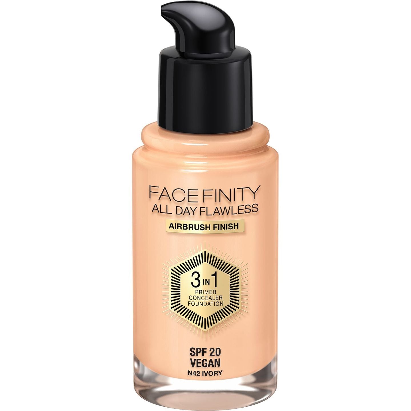 Max Factor Facefinity All Day Flawless Foundation - Warm Ivory W44 Max Factor Facefinity All Day Flawless Foundation - Warm Ivory W44