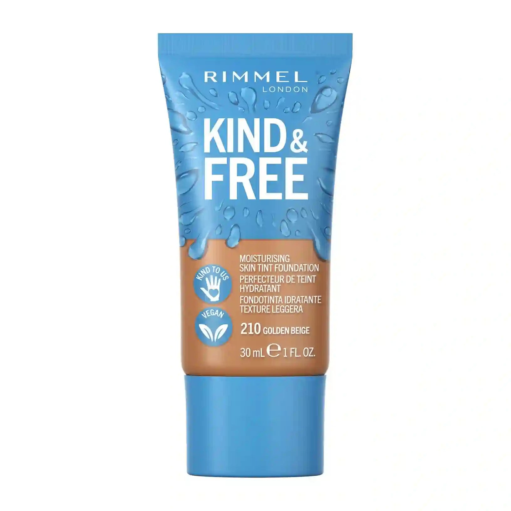 Rimmel Kind & Free™ Moisturising Skin Tint - 210 Golden Beige Rimmel Kind & Free™ Moisturising Skin Tint - 210 Golden Beige