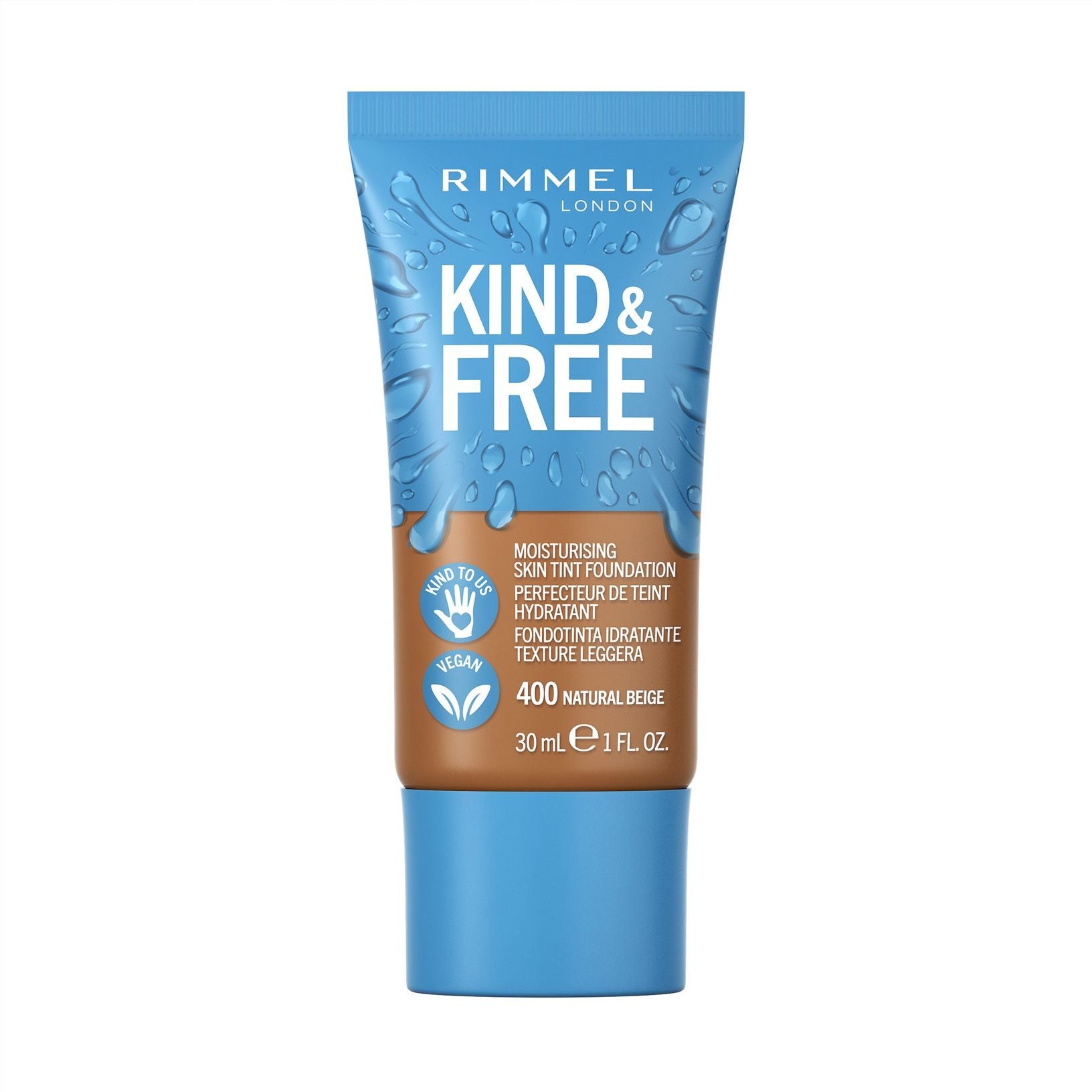 Rimmel Kind & Free™ Moisturising Skin Tint - 400 Natural Beige Rimmel Kind & Free™ Moisturising Skin Tint - 400 Natural Beige