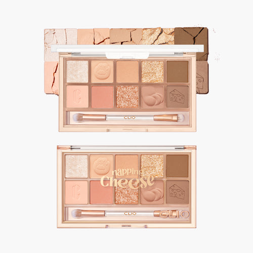 Clio Pro Eye Palette (21AD) (Koshort In Seoul Limited) 019 Napping Cheese