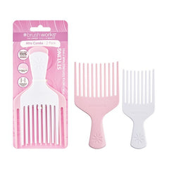 Brushworks Afro Combs - 2 Pack