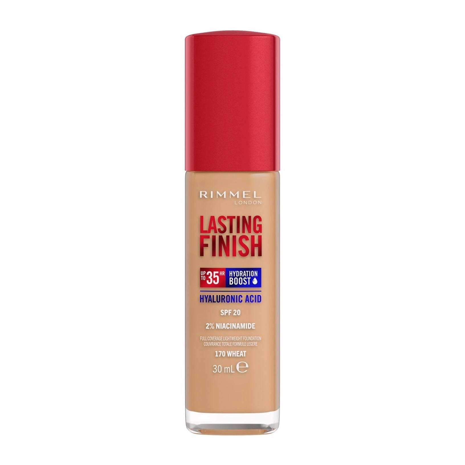 Rimmel Lasting Finish Foundation -170 Wheat Rimmel Lasting Finish Foundation -170 Wheat