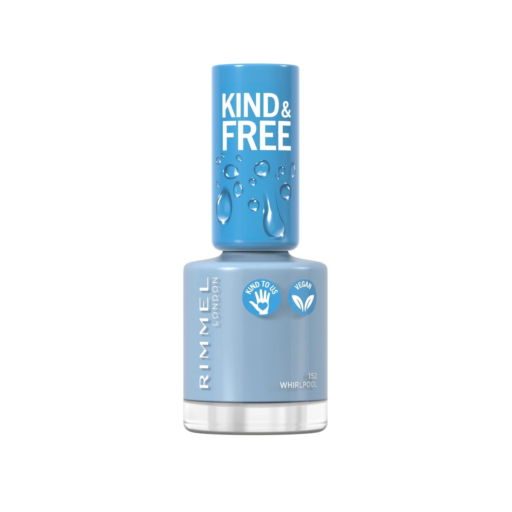 Rimmel Kind & Free - Nail Polish - 152 Tidal Wave Blue