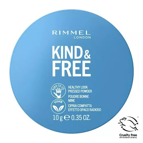 Rimmel Kind & Free Pressed Powder Vegan - 001 Translucent Rimmel Kind & Free Pressed Powder Vegan - 001 Translucent
