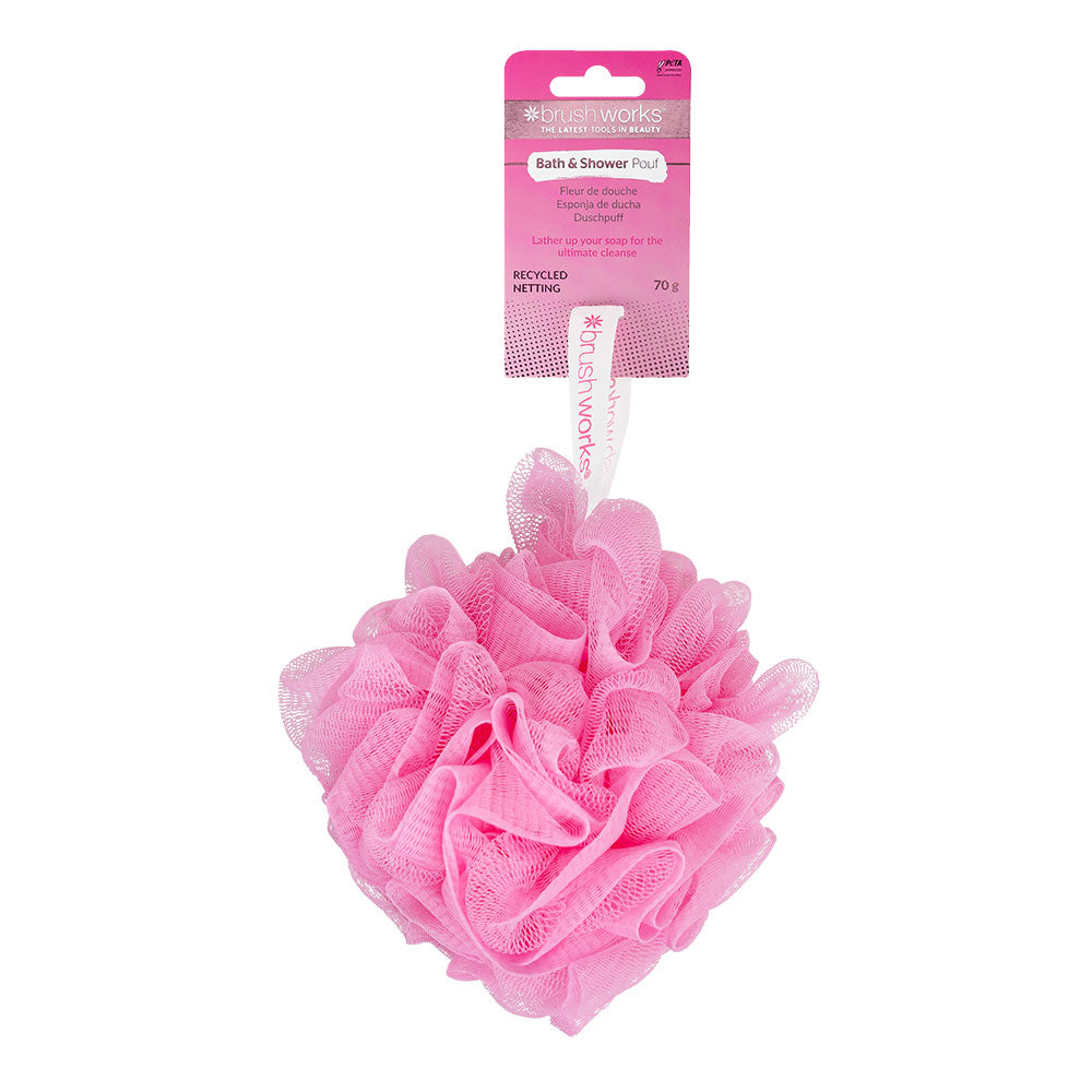 Brushworks Bath & Shower Pouf  70g