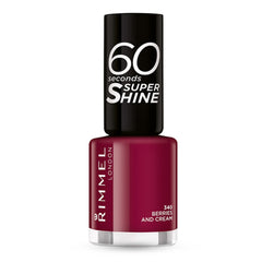 Rimmel 60 Seconds Super Shine Nail Polish - 340 Berries And Cream