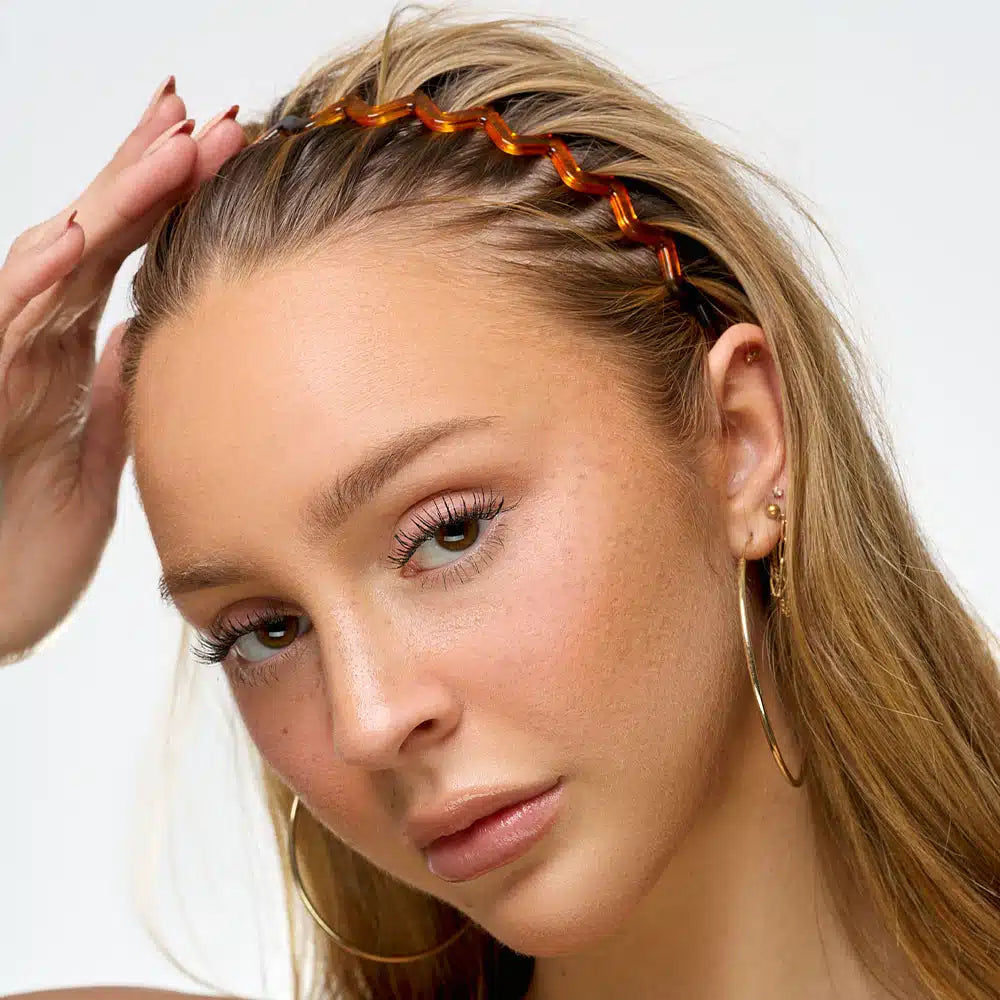 Brushworks Zig Zag Headbands 3 Pack Brushworks Zig Zag Headbands 3 Pack