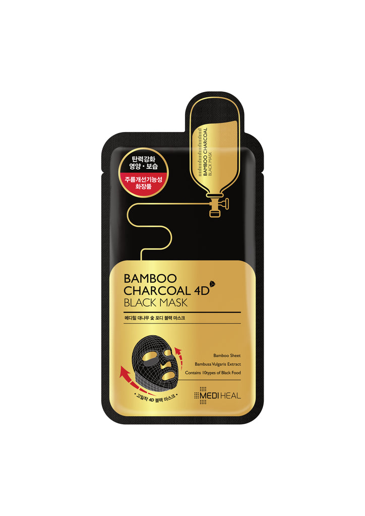 Mediheal Bamboo Charcoal 4D Black Mask
