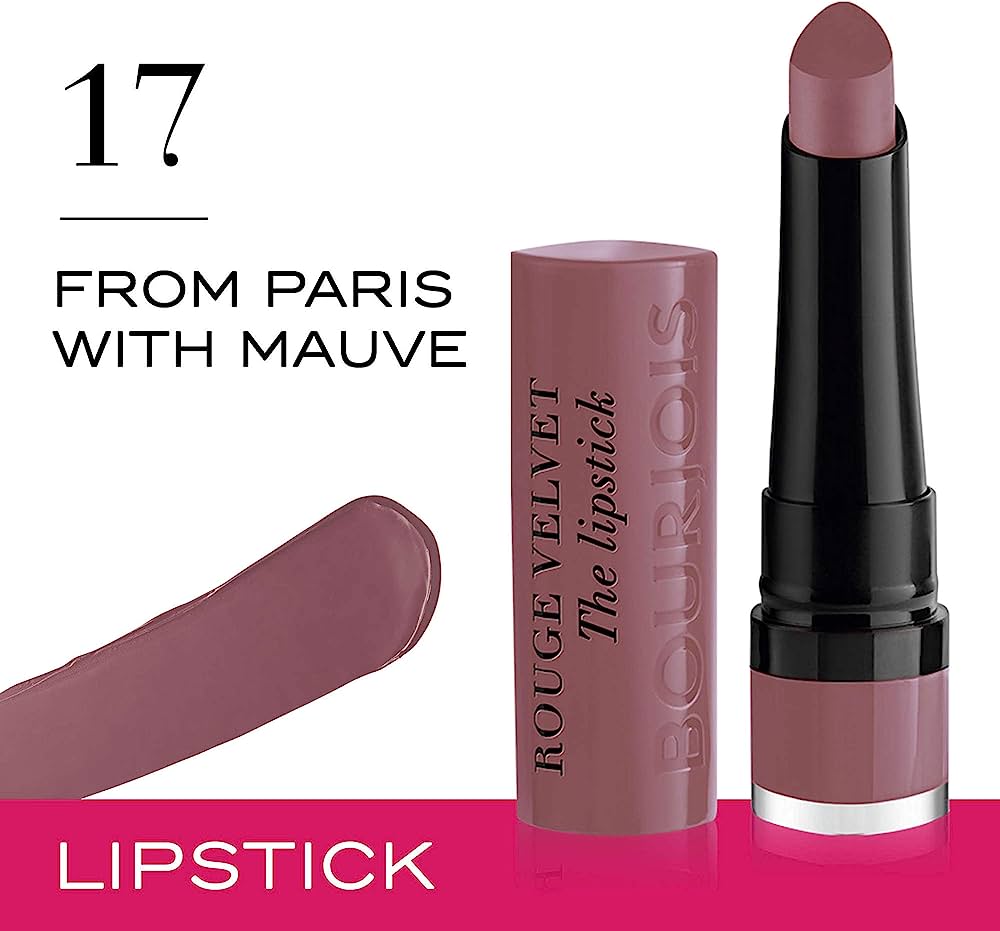 Bourjois Velvet Stick - From Paris With - 17 Mauve Bourjois Velvet Stick - From Paris With - 17 Mauve