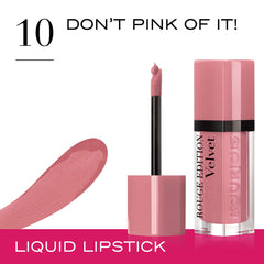 Bourjois Rouge Edition Velvet T10 Dont Pink Of It