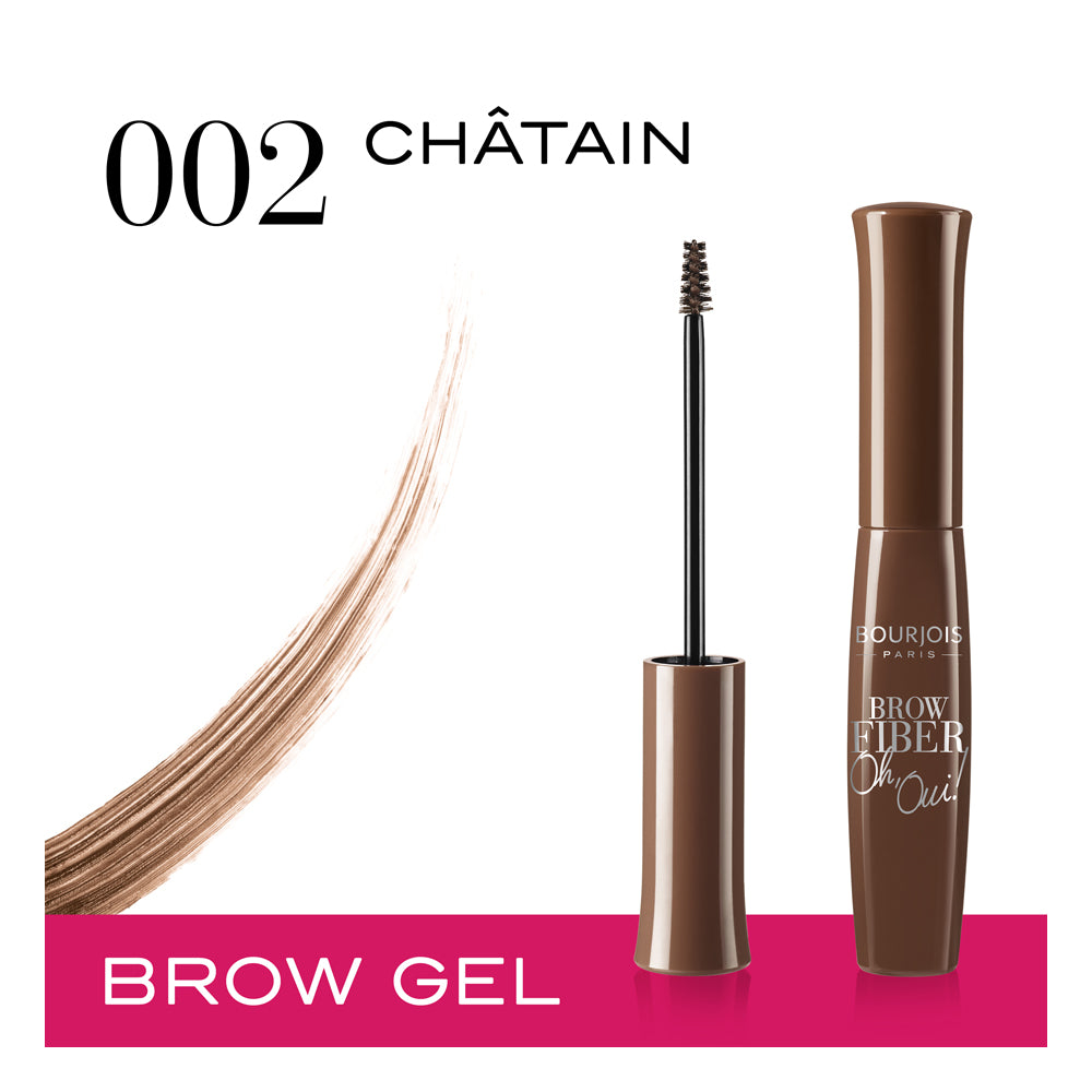 Bourjois Brow Fiber Oh Oui Brows Shade 2 - Chatain Bourjois Brow Fiber Oh Oui Brows Shade 2 - Chatain