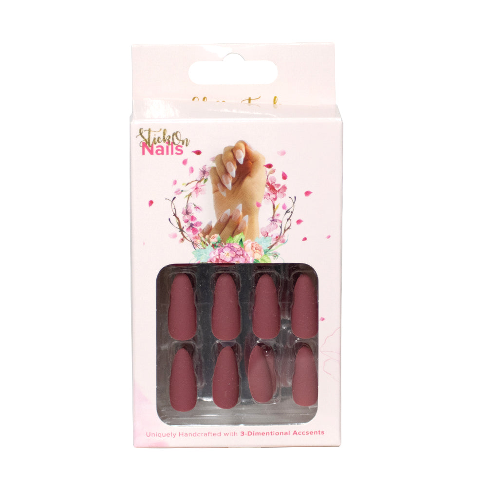 Classy Touch Stiletto Nude Press On Nails Classy Touch Stiletto Nude Press On Nails