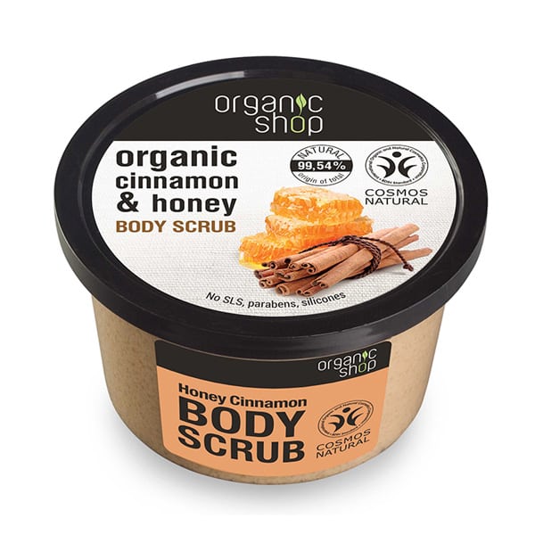 Organic Shop Rejuvenating Body Scrub Cinnamon 250 ml