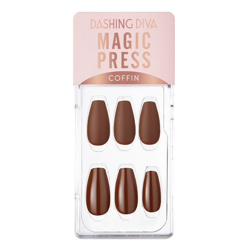 Dashing Diva Magic Press - Chocolate Cashmere Dashing Diva Magic Press - Chocolate Cashmere