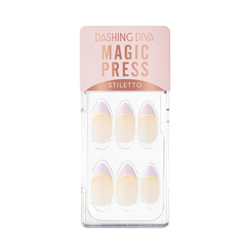 Dashing Diva Magic Press - Lavender Yellow Dashing Diva Magic Press - Lavender Yellow