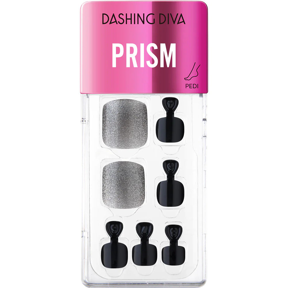 Dashing Diva Magic Press - Black Prism Pedi Dashing Diva Magic Press - Black Prism Pedi