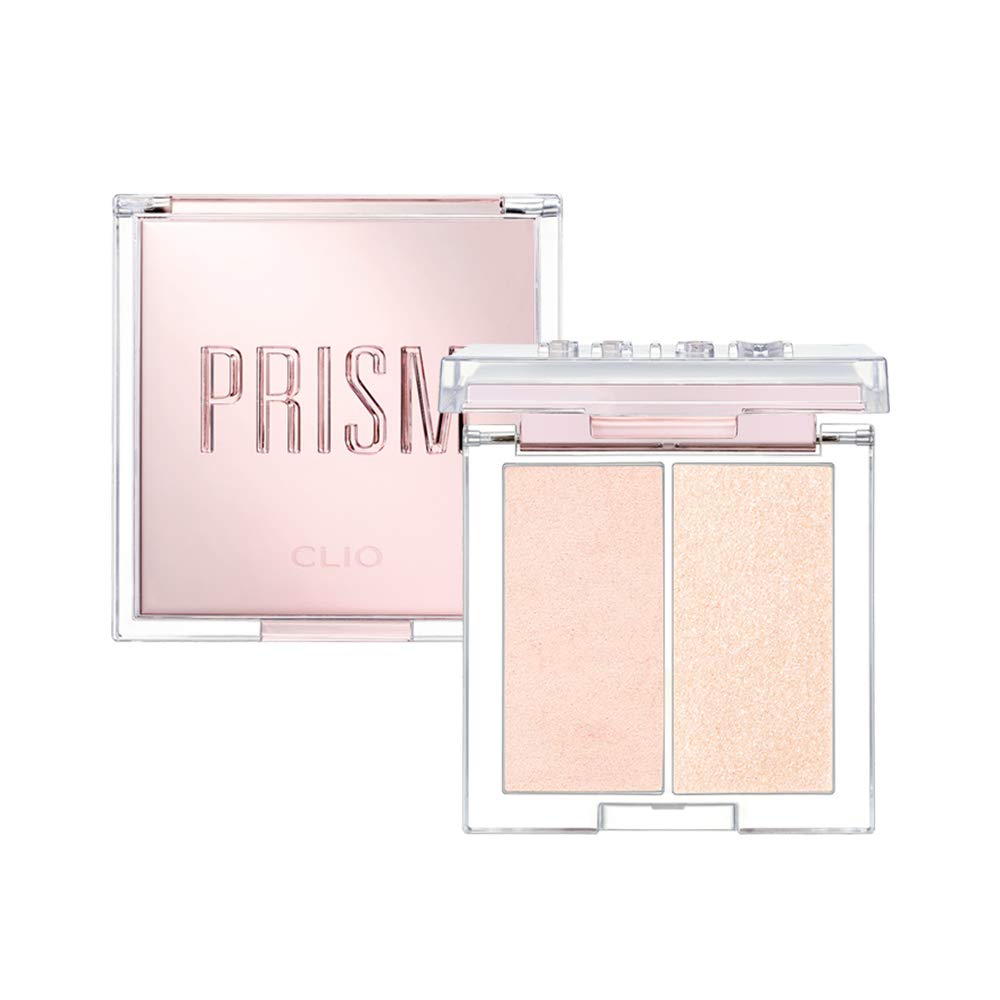 Clio Prism Highlighter Duo 01 Crehtk Cream Fizz Clio Prism Highlighter Duo 01 Crehtk Cream Fizz